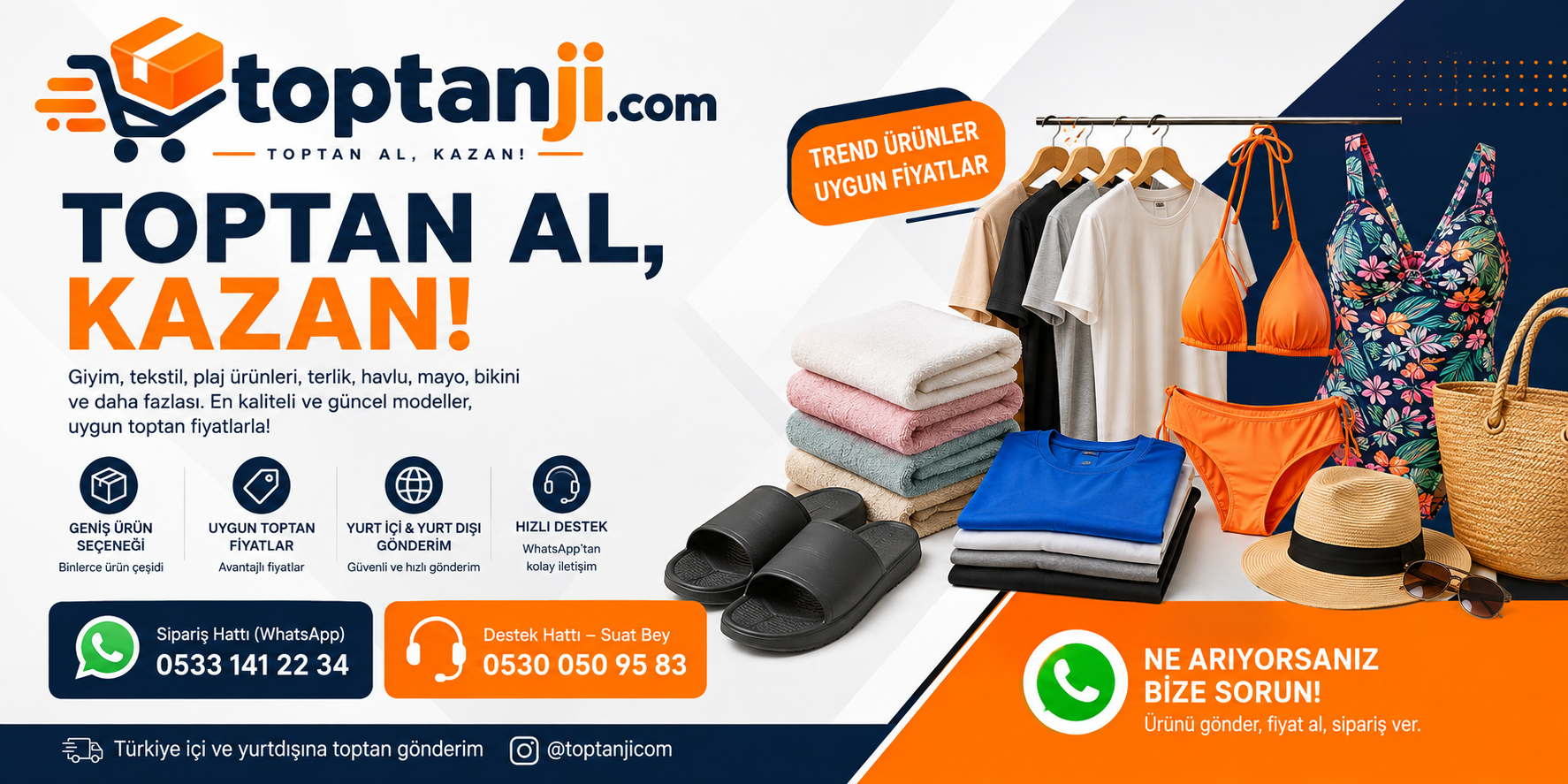 Toptanji toptan ürünler ve uygun toptan fiyatlar